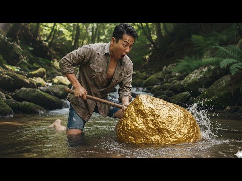 Massive Gold Found Beneath an Unfilled River Pit gold