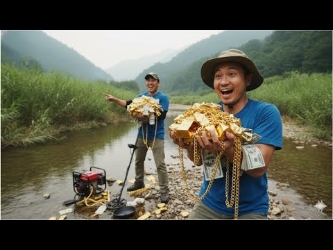 Gold Jackpot There Is a Lot of Gold Here Right Now gold
