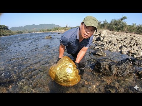 NO WAY We Found So Much Gold Under This Rock goldmines gold