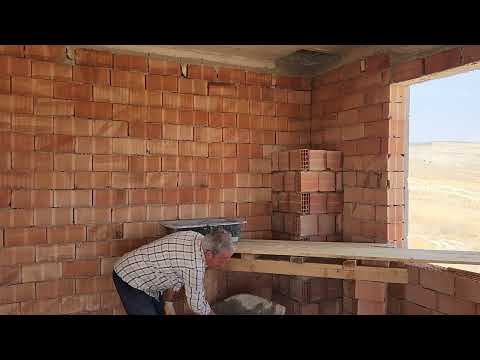 YENİ EVİMİZİ İÇ BACALARINI YAPIYORUZ SIVAYA HAZIRLANIYOR