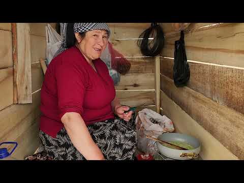 HATİCE HANIMIN KÜÇÜK ÇARDAĞINDAN ÖĞLE MENÜ HAZIRLIĞI