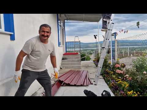 YENİ KURULUMUZ BİTİYOR SAÇ ÖRTÜSÜNÜ YAPIYORUZ SEYİT