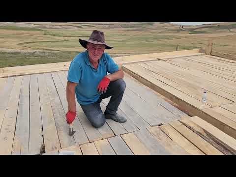 YENİ İNŞAATIMIZIN TAPLİYE KALIBI BİTTİ SIRA DEMİR VE BETON