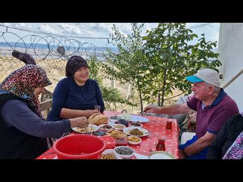YENİ KOMŞULARIMIZA ÇAY İÇMEYE GİTTİK VE İNŞAATIMIZDA SON