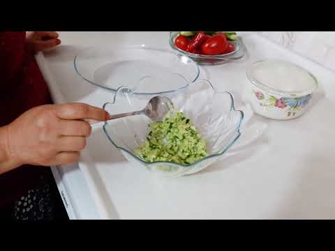 MANTARLI BULGUR PİLAVI KAVURMA CACIK SALATA YAPTIM