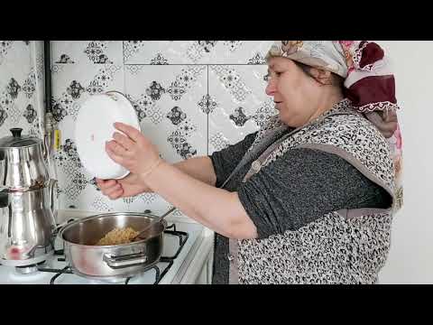 VAY BAŞIMIZA GELENLER BULGUR AŞI YEMEĞİ