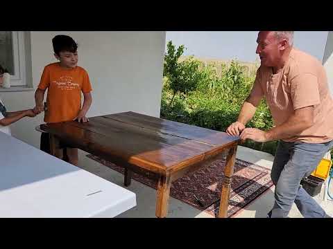 YENİ MASAMIZI TORULARIMLA BERABER KURDUM ÇOK SEKİLER
