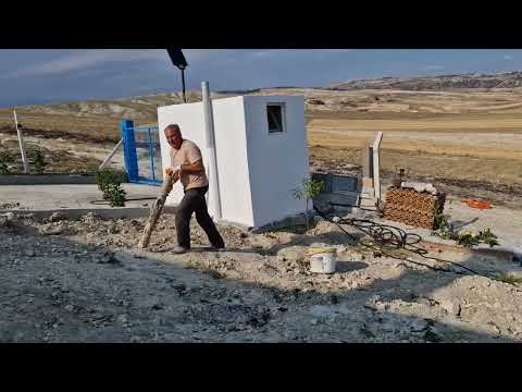 BAHÇEMİZİN SON KALAN KISIMLARININ TOPRAK TESFİYESİ VE