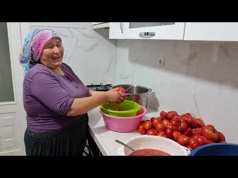 KIŞLIK SON MENEMENİMİ DE YAPTIM ARTIK SALÇA YAPICAM