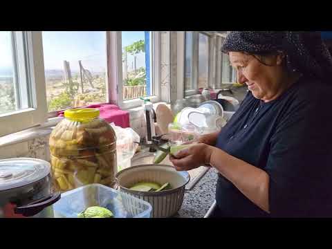 KIŞLIK TURŞULARIMIZ KELEKTEN TURŞU YAPIYORUZ SİRKELİ KİM