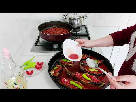 İFTAR MENÜSÜ KARNIYARIK YAPIMI VE MİS GİBİ BULGUR PİLAVI