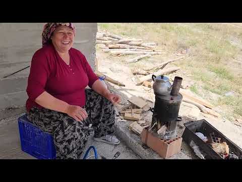 YENİ İNŞAATIMIZDA NELER YAPIYORUZ SEMAVERDE ÇAY VE ÖĞLE