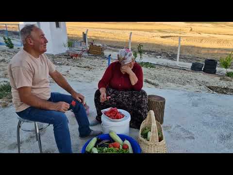 KARPUZ ZİYAFETİMİZ BAHÇEMİZİN HASATI VE AKŞAM MENÜMÜZ