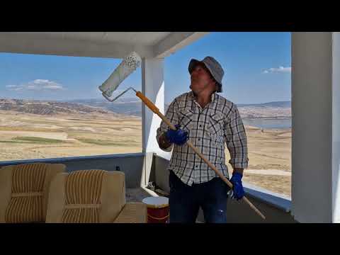 YENİ EVİMİZİN BALKON BOYAMIZI BİTİRDİK ÇOK GÜZEL OLDU