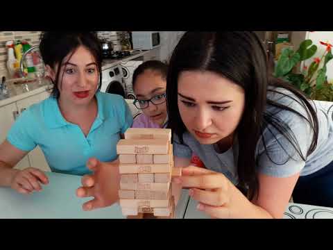 Şimdi Benim Sıram Kanalı İle JENGA OYUNU OYNUYORUZ CEZALI