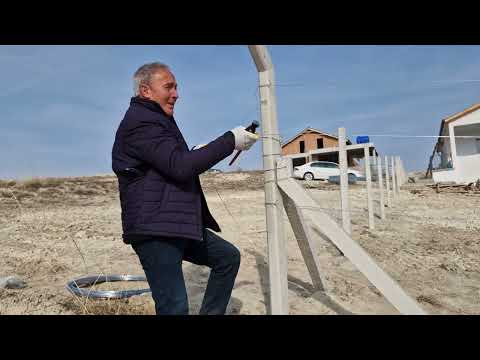 KARDEŞLERİMİN YARDIMIYLA BAHÇEMİZİN TELİNİ ÇEKİYORUZ ÇOK