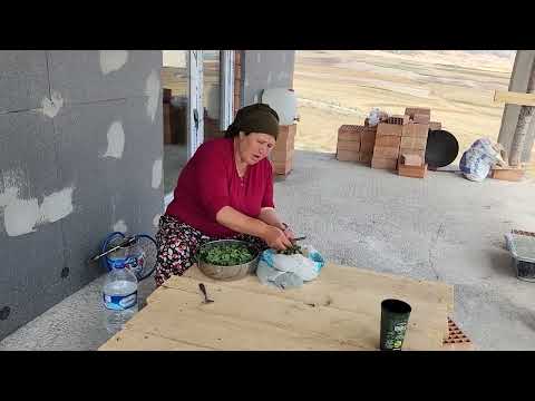 İNŞAATIMIZDA SON GELİŞMELER VE ÖĞLE YEMEĞİMİZDE MOLA VERDİK