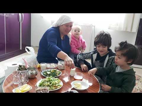 KIZLARIMLA TORUNLARIMLA SABAH KAHVALTISI VLOG