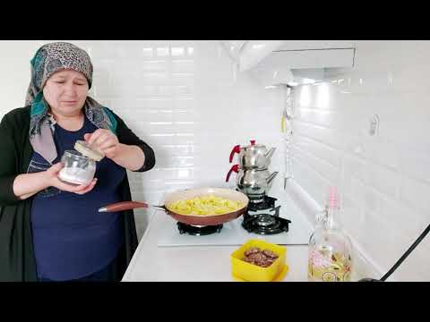 KIZIM GÜLAY VE LİNA İLE SABAH KAHVALTISI YAPRAK SARMASI