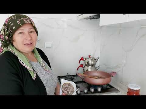SABAH KAHVALTISI KAVURMALI MENEMEN KÖYDE HAYAT