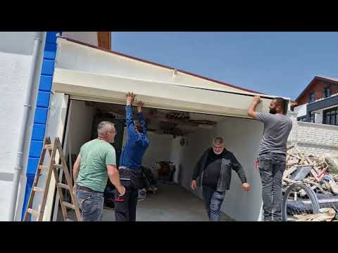 YENİ KAPIMIZIN TAKILMASI VE MONTAJI BİTTİ ÇOK GÜZEL OLDU