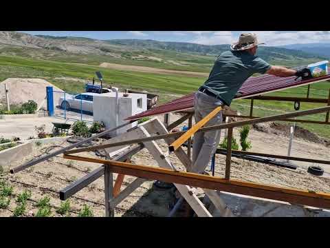 YENİ ÇARDAĞIMIZ BİTTİ ÇOK GÜZEL OLDU VE BOL YAĞMUR YAĞIYOR