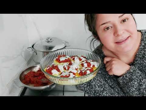 İFTAR MENÜMÜZDE PATATES MANTISI KOMPOSTO KIYMALI SOĞAN