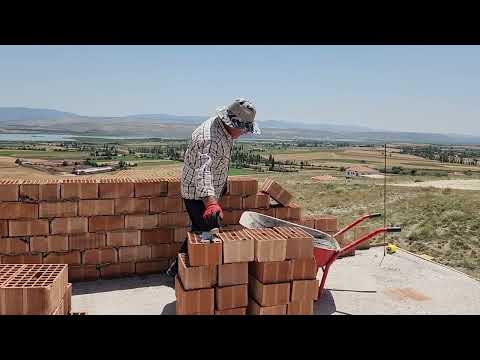 YENİ TANDIRIMDA YEMEK HAZIRLIĞI VE ÇATI KATININ DUVAR ÖRÜMÜ