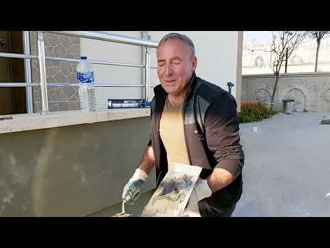 BABAM EVİMİZİN ETRAFININ SIVASINI BİTİRMEK ÜZERE