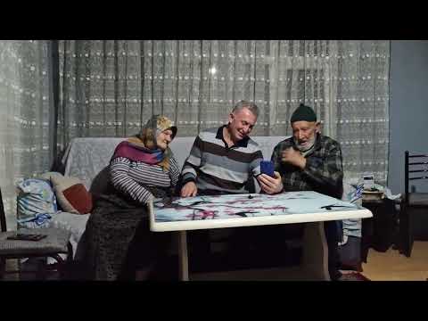 HATİCE HANIMLA BÜYÜKLERİMİZİ ZİYARETE GELDİK GÜZEL SOHBETLER