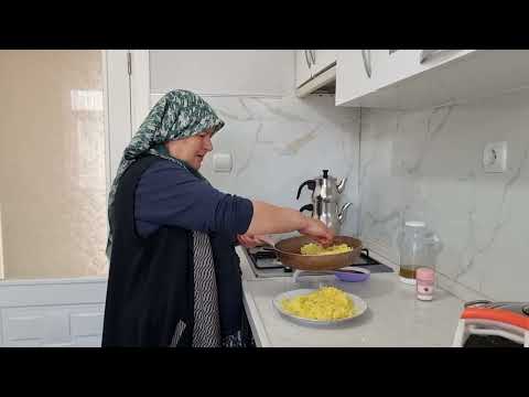 ANNEMDEN MİS GİBİ YUMURTALI PATATES ÇEVİRMESİ
