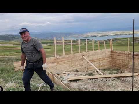 YENİ EVİMİZİN KALIP İÇİ DEMİRİNİ BAĞLAMAYA BAŞLADIK HER