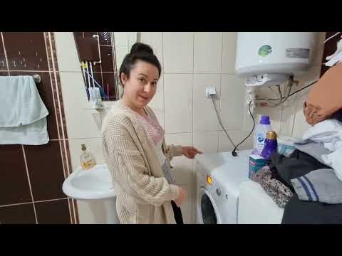 ABLAMLA EVTEMİZLİYORUZ VE ÇAMAŞIRLAR