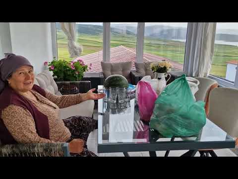 BAYRAMA ALIŞVERİŞ NELER ALDIK ŞURUP YAPMAK İÇİN GÜL TOPLADIK
