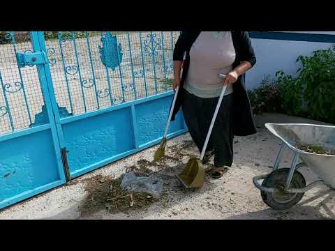 DOLU SONRASI BAHÇE TEMİZLİĞİ YORUCU BİR GÜN