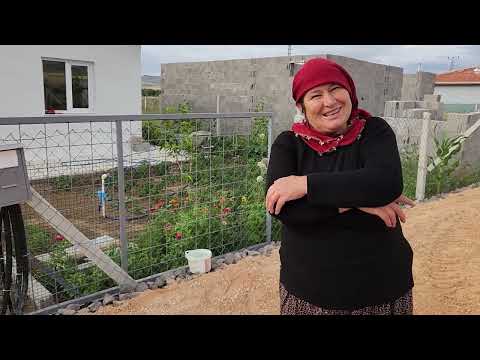 YENİ EVİMİZİN YOLLARI YAPILDI ÇOK GÜZEL OLDU
