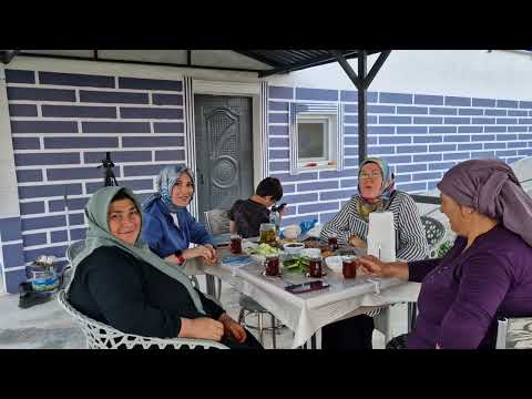 MİSAFİRLERİMİZE SEMAVRDE ÇAY AKRABALARIMIZ GELDİ EVİMİZİ