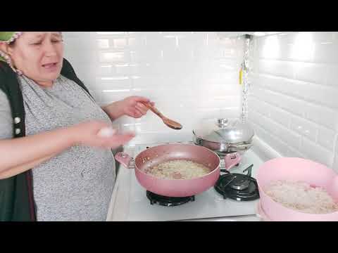 MISIRLI PİRİNÇ PİLAVI TARİFİ ANNEM VİDEO ÇEKERSE