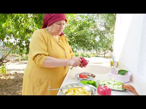GÜZEL BİR GÜN DE GÜZEL BİR SABAH KAHVALTISI ODUN ATEŞİNDE