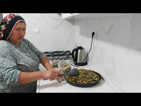 KIŞLIK TAZE FASULYE POŞETLEMESİ YAPTIM DOLABA KOYDUM