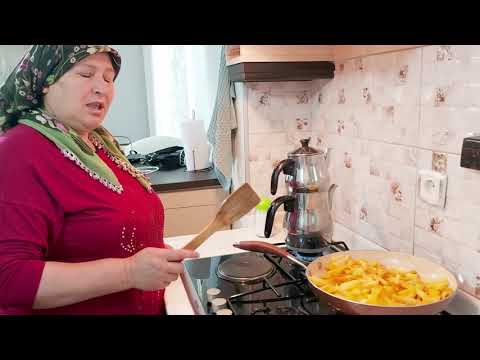 KAHVALTIDA PRATİK KOLAY PATATES KIZARTMASI