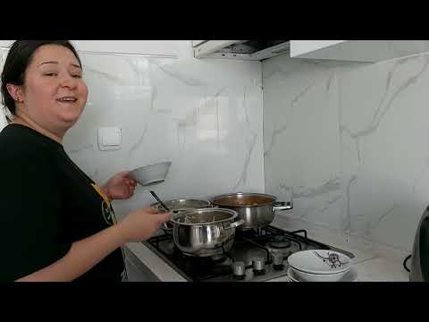 GÜLCANI BOŞ DURDURMUYORUZ YEMEKLER GÜLCANDAN AKŞAM HAMUR