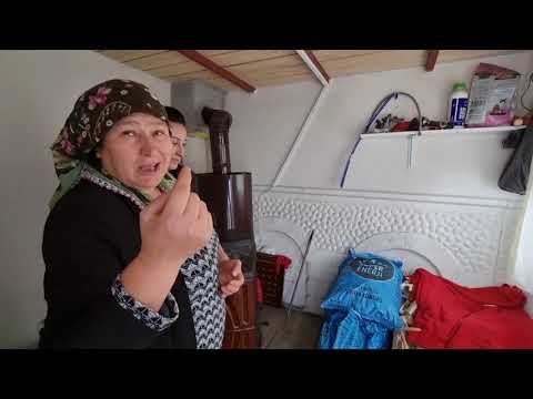 KIŞ KAR BAŞLADI KUZİNE SOBADA KUŞBURNU ÇAYI VE DUMANIMIZ