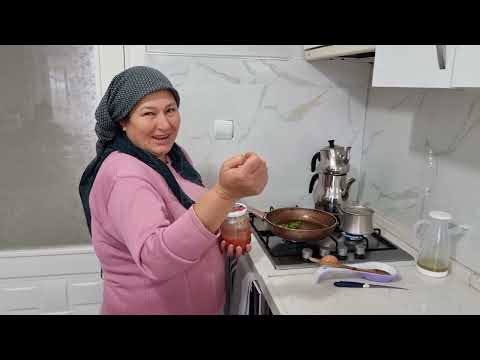 TATLI DİDİŞME KAHVALTIDA SARIMSAKLI MENEMEN