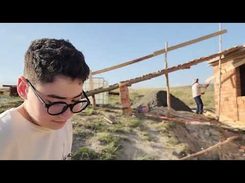YENİ EVİMİZİN ÇATI KAPLAMALARI GELDİ VE KALIP SÖKMESİ
