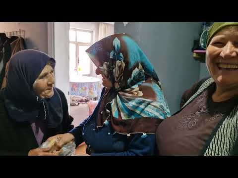 HATCE HANIMIN KÖYÜNDEYİZ BÜYÜKLERİMİZE HEM ZİYARET VE SOBA