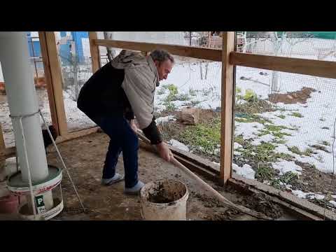 KÜMES TEMİZLİĞİ BUZLAR ERİYOR ÇALIŞMAYA DEVAM