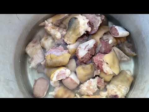 Unforgettable Bull s Head and Hoof Soup Traditional Khash