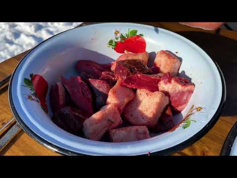 KHAN KEBAB Azerbaijani Kebab Recipe from Lamb Stomach Liver