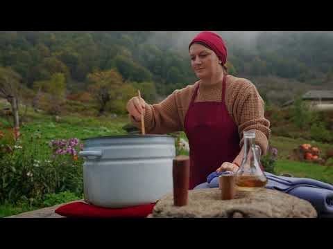 Three Village Cheeses over an Open Fire Goat Sheep Cow Milk